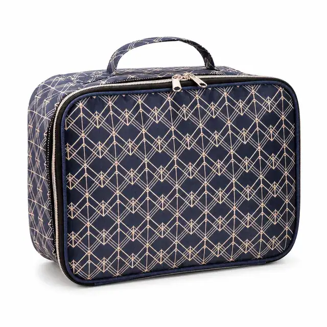 Travel Cosmetic Bag & Makeup Organizer — 27.5 x 10.5 x 21 cm — product view