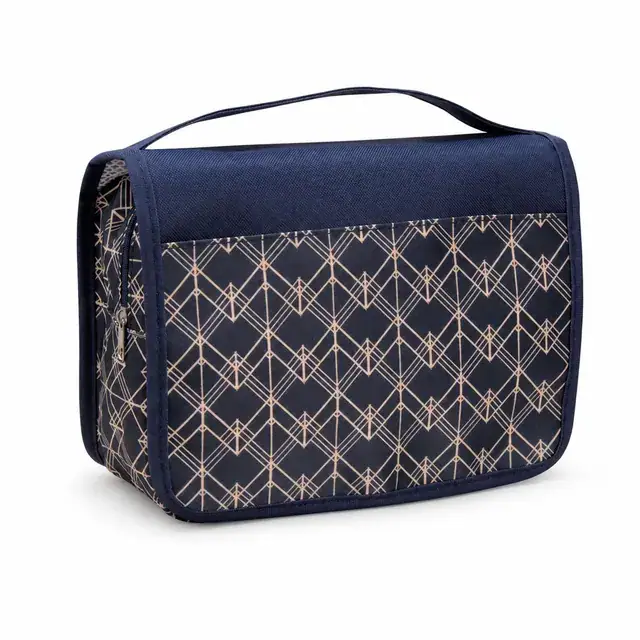 Customized Travel Cosmetic Storage Bag — 23.5 x 8.5 x 18 cm — product view