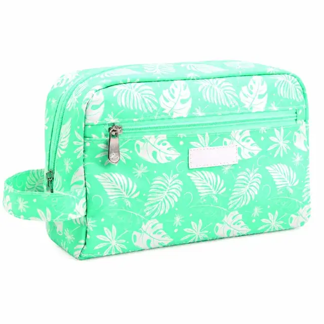 Custom Logo Travel Cosmetic Bag & Makeup Organizer — 25.5 x 10 x 17 cm — product view