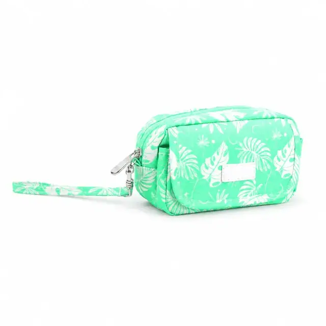 Custom Logo Water-Resistant Summer Beach Pouch — 16.5 x 5 x 9.5 cm — product view