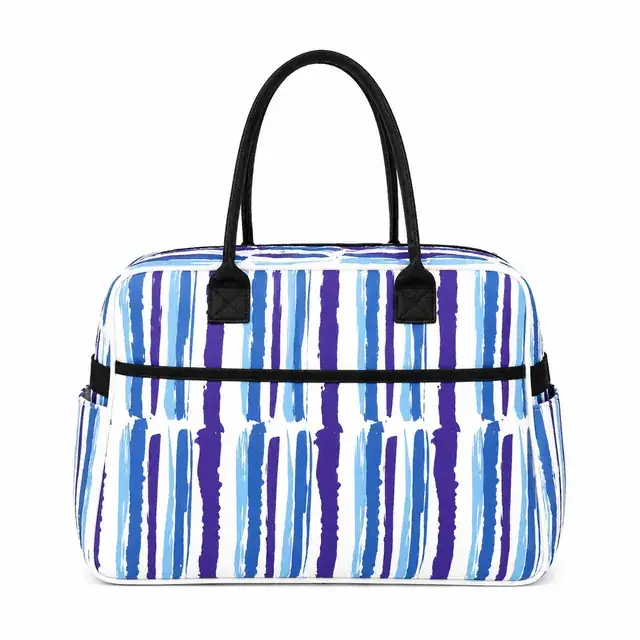 Microfiber Baby Diaper Boston Bag — 42 x 14 x 26 cm — product view