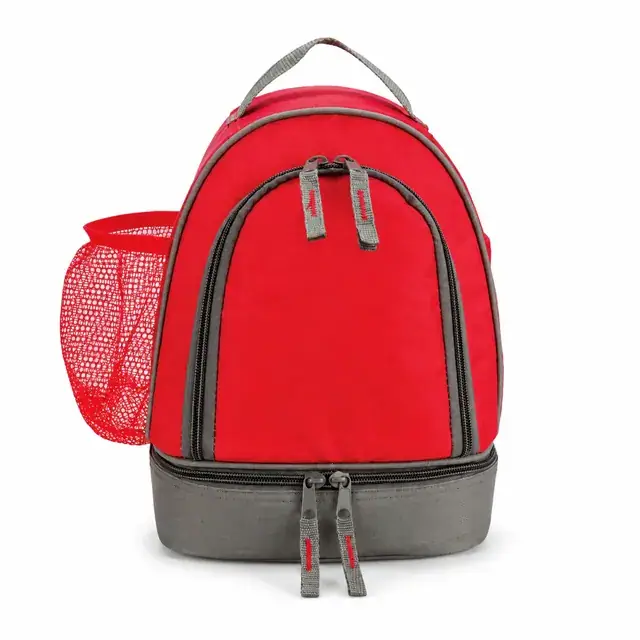 Double Layer Lunch Bag (600D/PVC, 27.5×16.5×20cm) — product view