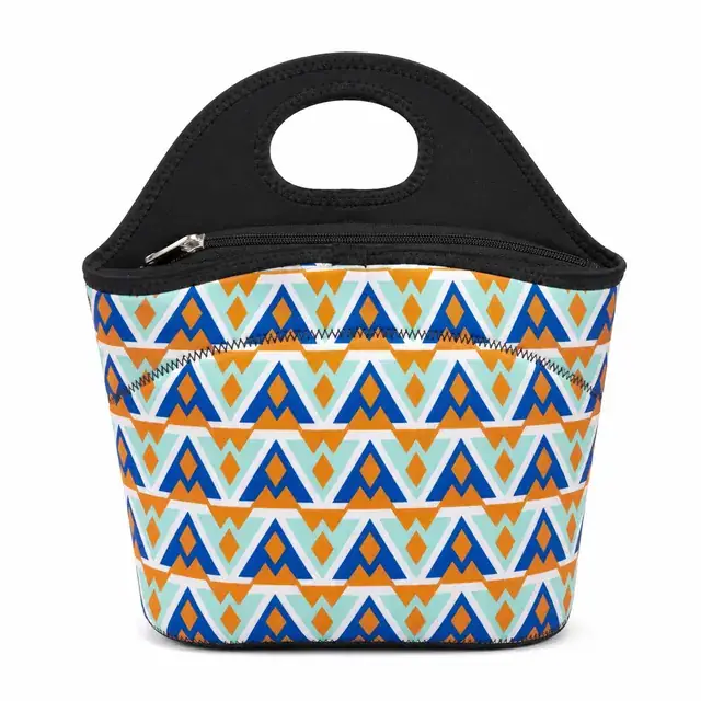 Food Lunch Cooler Bag School Lunch Box Tote Bag (Neoprene, 28×11×31cm) — product view