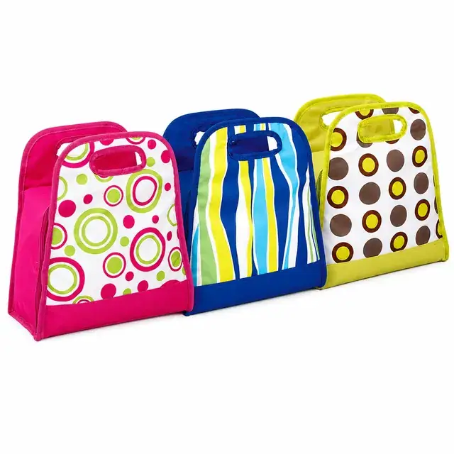 Golf Cooler / Picnic Lunch Bag (600D Polyester + PEVA, 30×13.5×32cm) — product view