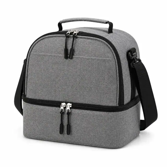 Hiking Beach Cooler Bag - Waterproof Insulated (Melange, 26*16*25cm) — product view
