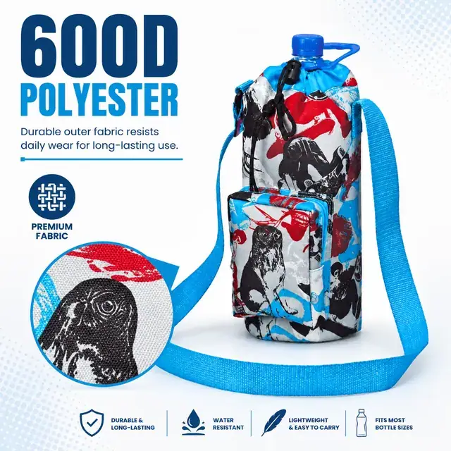 Insulated Bottle Cooler Bag (12*12*31cm, 600D Polyester) — construction detail 2