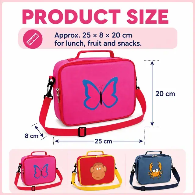Insulated Lunch Bag (600D/PU, 25x8x20 cm) — construction detail 1