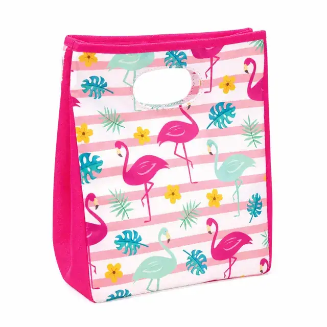 Lunch Cooler Bag for Picnic and Lunch (600D + Microfiber, 22x12x27 cm) — product view