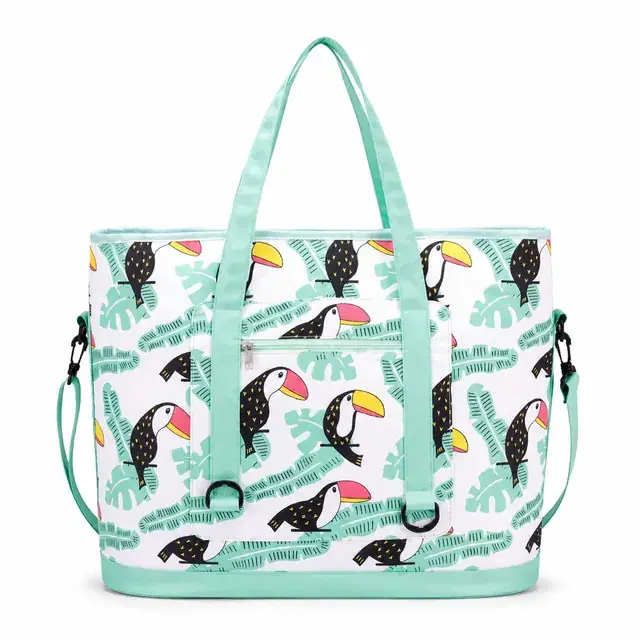 Lunch Cooler Tote Bag for Outdoor Travel and Picnic (Polyester, 52x22x41 cm) — product view