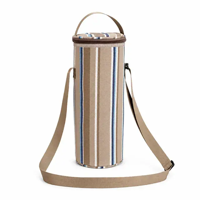 Wine Cooler Bag for Traveling Wholesale (11.5*11.5*33cm, Teslin) — product view