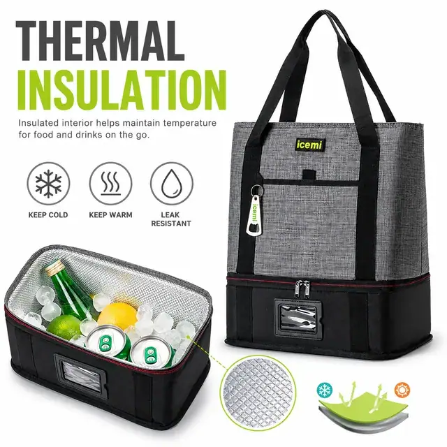 Outdoor Cooler Bag (1680D/PVC & 600D/PVC, 33*21*40cm) - Supplier — construction detail 1