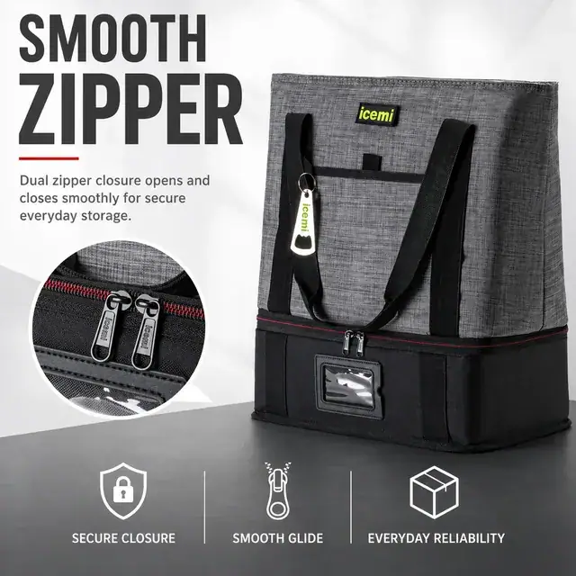 Outdoor Cooler Bag (1680D/PVC & 600D/PVC, 33*21*40cm) - Supplier — construction detail 3