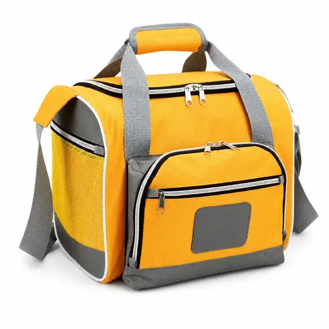 Outdoor Sturdy Cooler Bag - Insulated Picnic & Lunch Bag (600D / PVC, 31x23x24cm) — product view