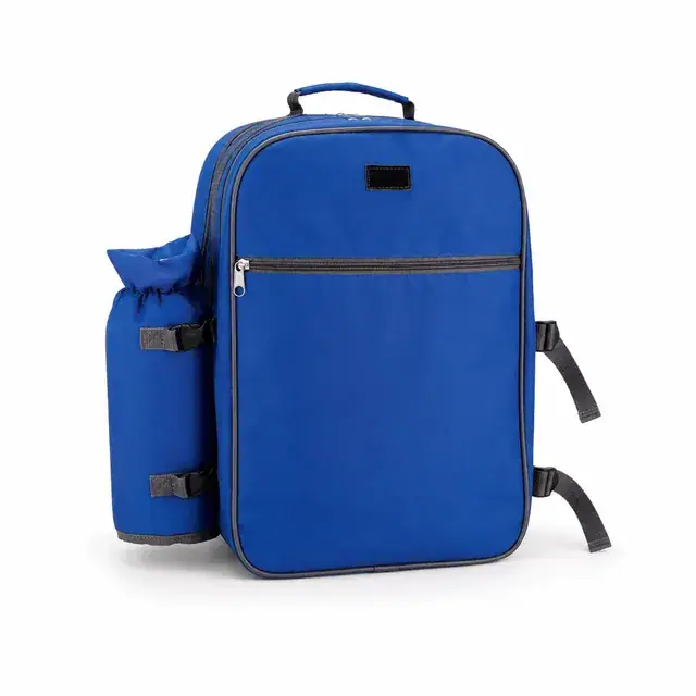 Picnic Bag Insulated Tableware Set - Wholesale (Polyester, 28*21.5*40cm) — product view