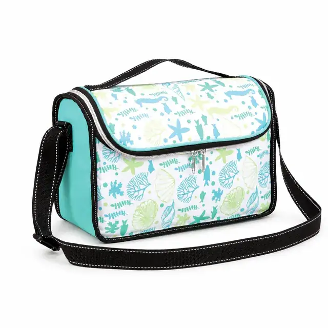Picnic Bag Wholesale - Insulated Lunch Cooler Bag (600D + Microfiber, 30x14x19cm) — product view