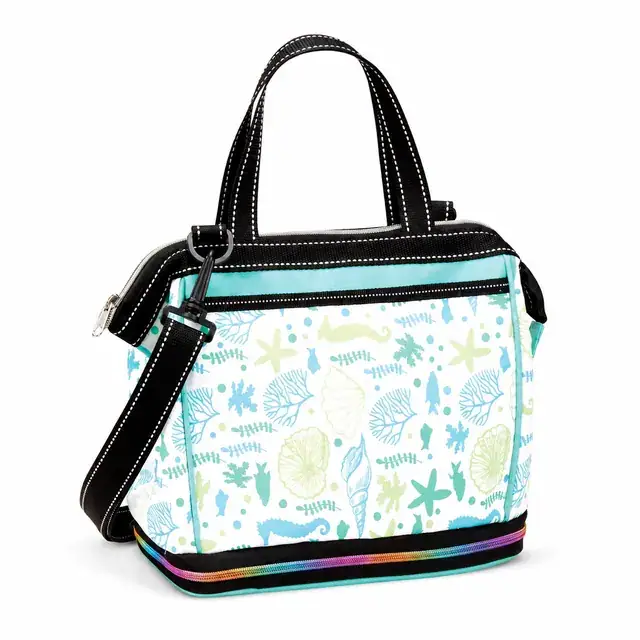 Picnic Basket Cooler Bag - Insulated Picnic & Lunch Bag (600D + Microfiber, 32x16x32cm) — product view