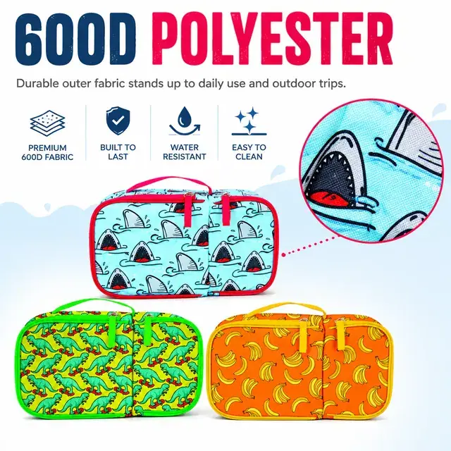 Picnic Cooler Bag - Factory Wholesale (600D Polyester, 20*7*8cm) — construction detail 1