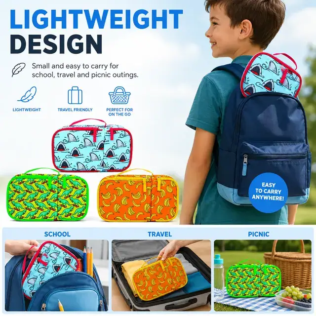 Picnic Cooler Bag - Factory Wholesale (600D Polyester, 20*7*8cm) — construction detail 2