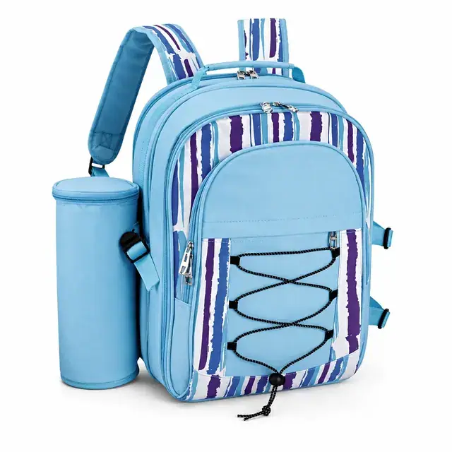 Picnic Bag - Insulated Cooler (600D Polyester + PEVA, 31x18x43cm) — product view