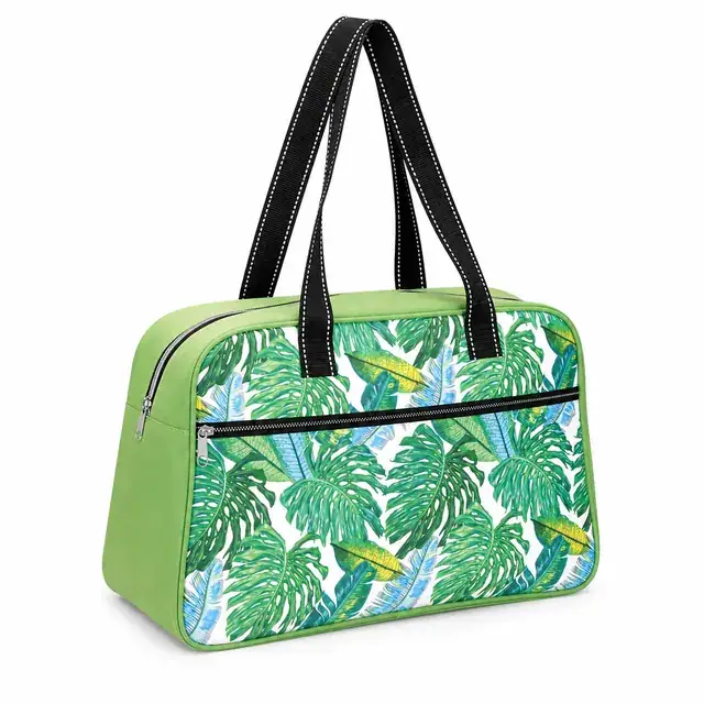 Polyester Lady Cooler Lunch Bag for Picnic - Travel Cooler (600D + Microfiber, 41x15x25cm) — product view