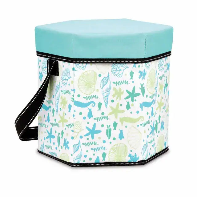 Portable Cooler Bag for Picnic & Lunch (600D + Microfiber, 29x25.5x27cm) — product view