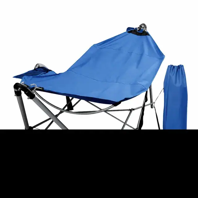 Portable Folding Lounge Chair with Carry Bag 84×230×83cm — product view