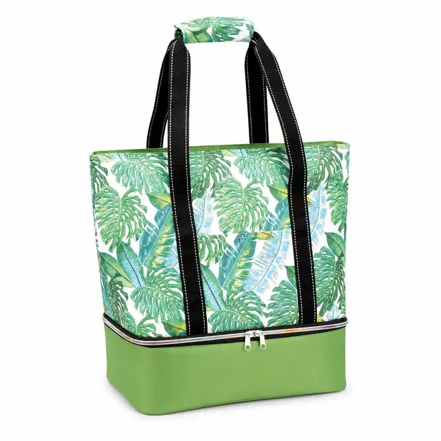 Waterproof Cooler Bag Picnic/Lunch Bag (600D + Microfiber, (43+35)*22*38cm) — product view