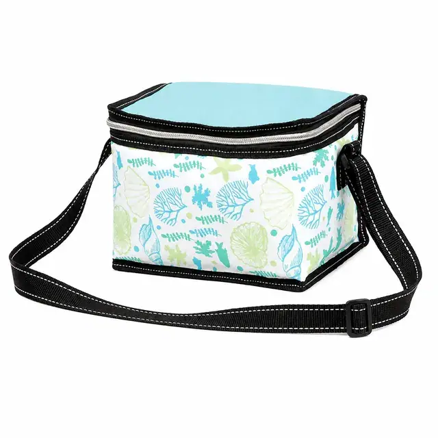 Wine Cooler Bag Picnic/Lunch Bag (600D + Microfiber, 22*14.5*16cm) — product view